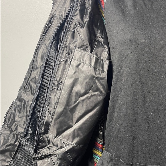 Black and Red  Women’s Cordura Biker Armor Waterproof Jacket - Picture 7 of 12